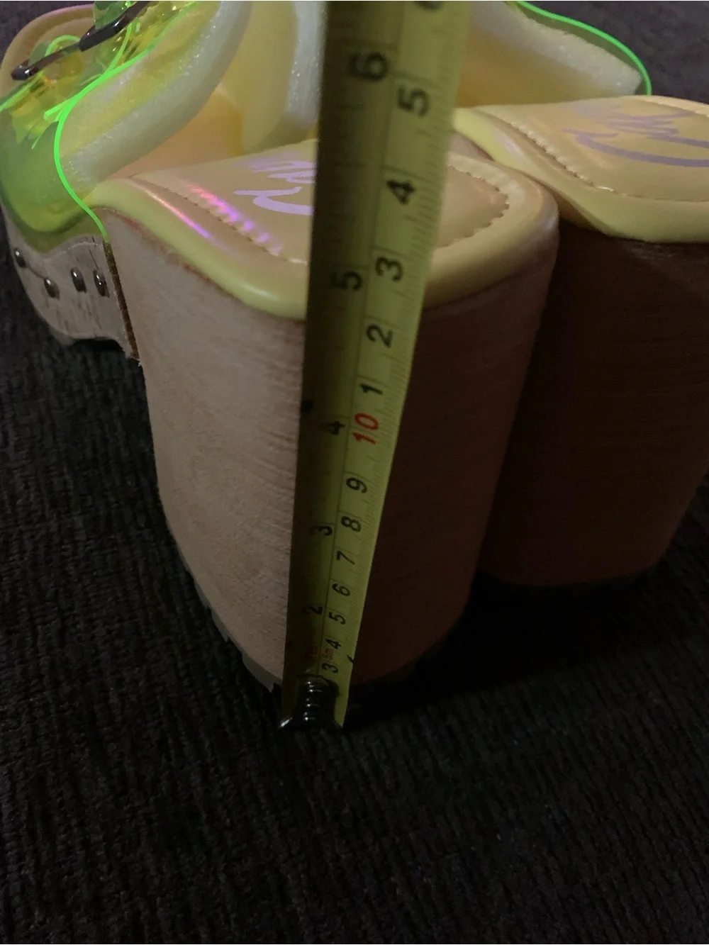 Neon yellow Cape Robbin 